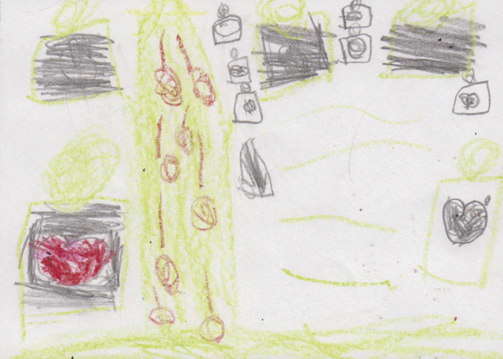 Kids' weather drawings: Aug 29